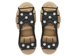 Jinwei-crampons De Tração No Gelo Com 8 Pontas Antiderrapantes Para Sapatos E Botas Para Caminhar Na Neve E No Gelo
