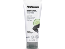 Mascarilla Facial BABARIA Negra Desintoxicante (100 ml)