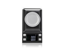 Báscula de precisión 0,001 g digital ABS negra para cocina Tommy01
