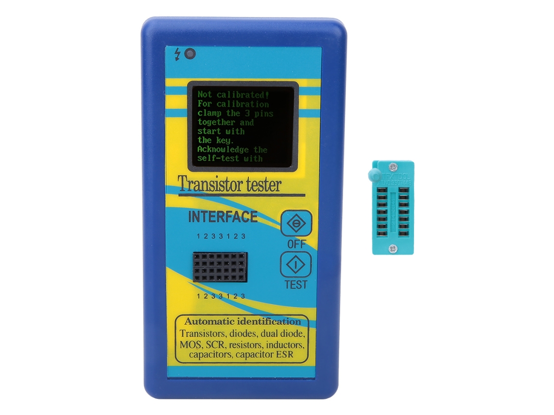 Módulo De Prueba De Capacitancia, Resistencia, Esr, Diodo Y Transistor M328