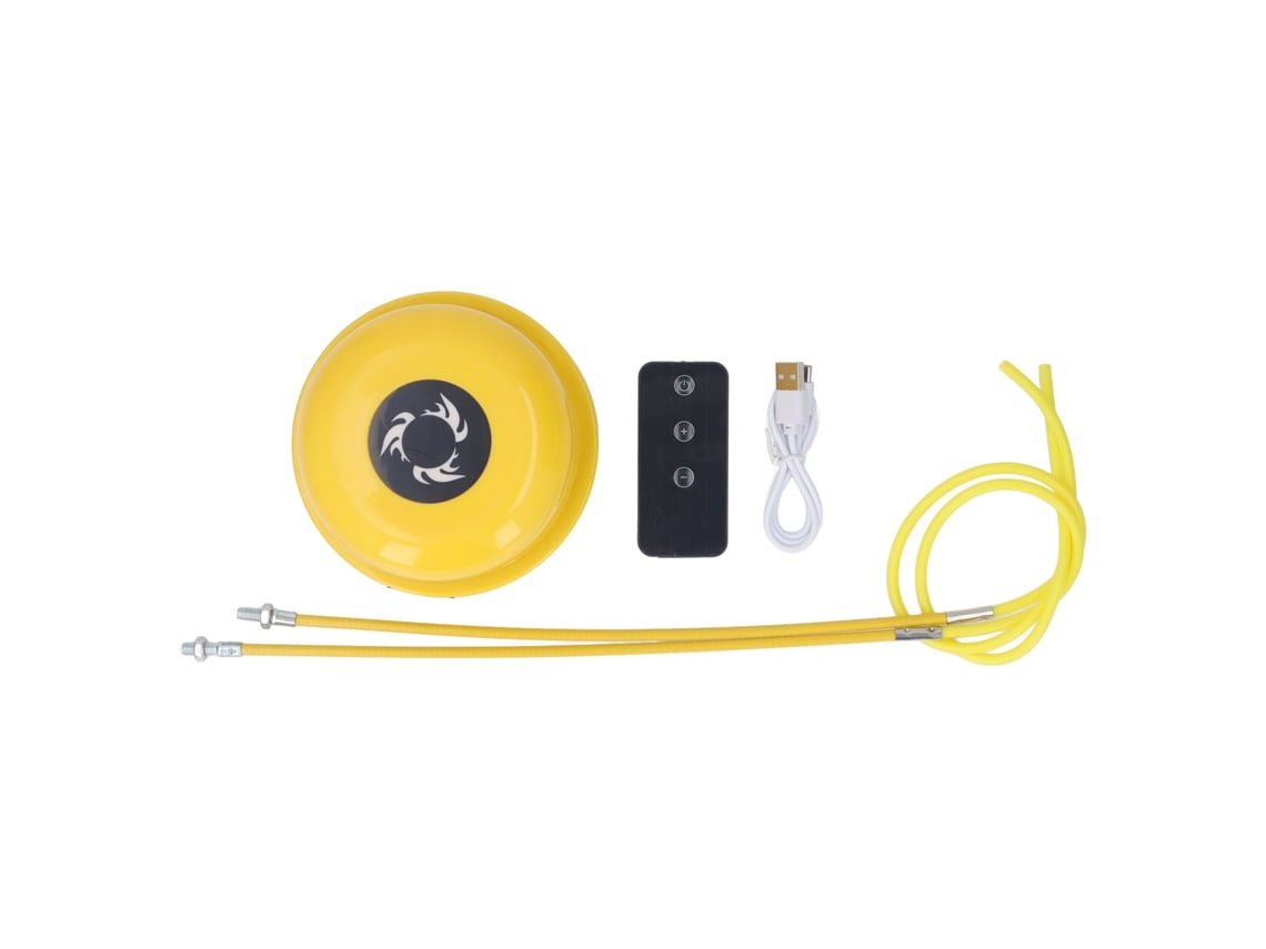 Ats-máquina De Saltar La Cuerda Inteligente Automática Con Conteo, Música Y Recargable Para Adultos Y Niños Amarillo