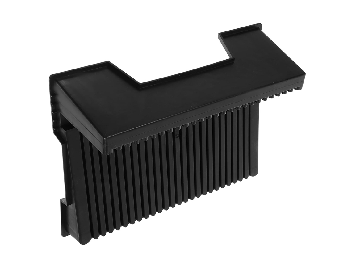 Soporte antiestático para placas de circuitos impresos con 25 ranuras.
