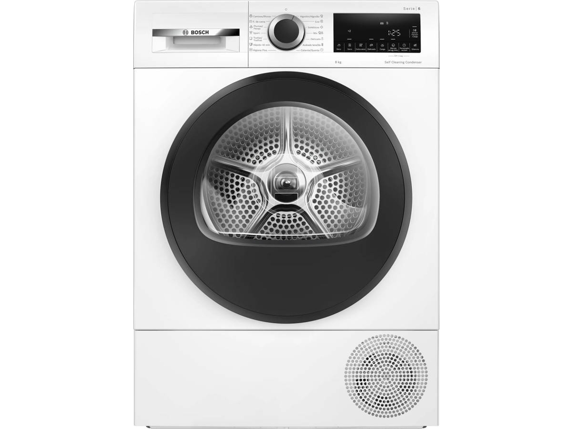 Secadora BOSCH WQG235D1ES (8 kg - Bomba de Calor - Blanco)