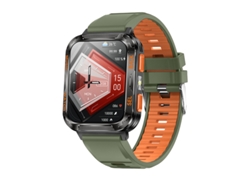 (verde-naranja) Reloj Inteligente Deportivo Con Memoria De 512 Mb, Compatible Con Auriculares Tws.
