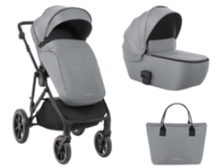 Thea Gris 2024 Cochecito de Bebé con Capazo 2 en 1 KIKKABOO