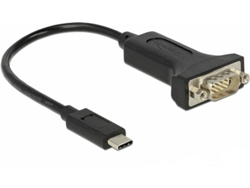 Adaptador DELOCK 63908 (USB-C - Negro)