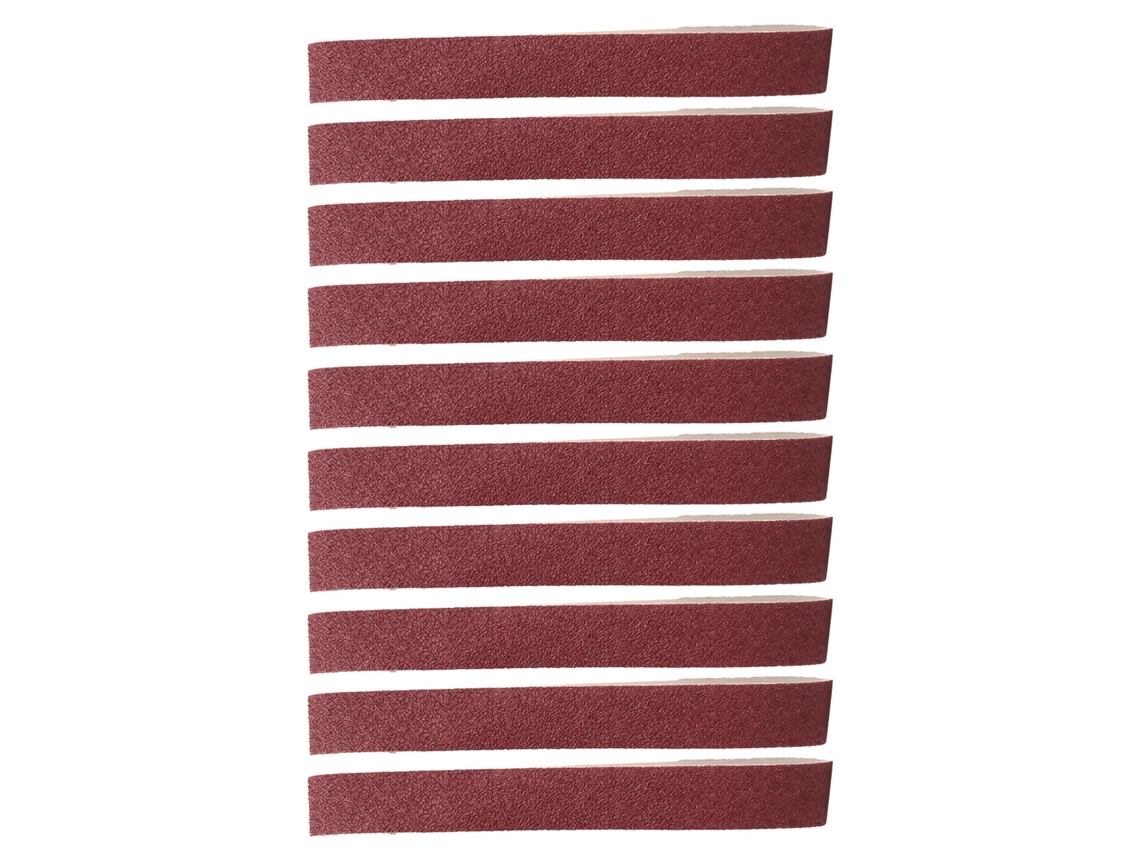 10 Lijas De Banda De Alúmina De 528x30 Mm, Grano 240, Para Lijadoras De Banda Para Madera Y Metal.