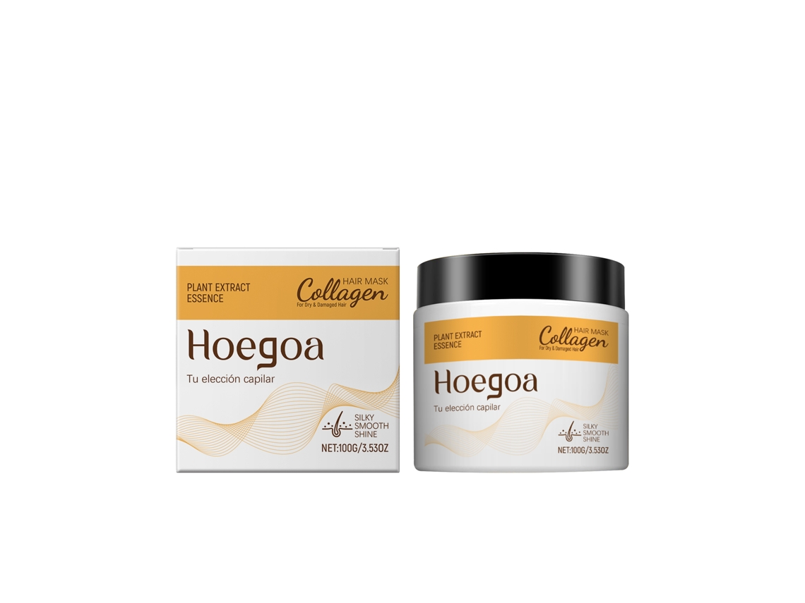 Mascarilla capilar de colágeno: Hidrata, suaviza y nutre para mejorar la calidad y el brillo del cabello.