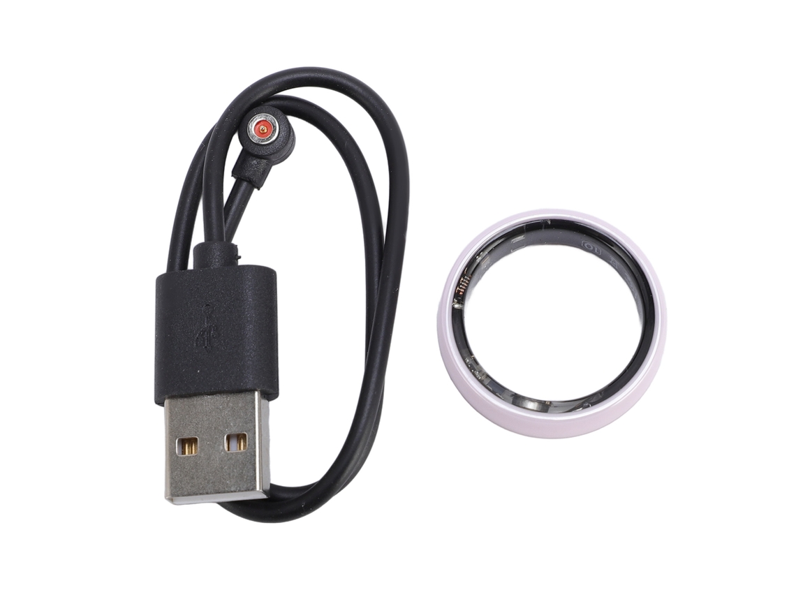 Anillo Inteligente De Cerámica Con Nfc, Control De Acceso, Modos Deportivos, Ligero, Resistente Al Agua 5atm, Ip68 Y Carga Magnética.