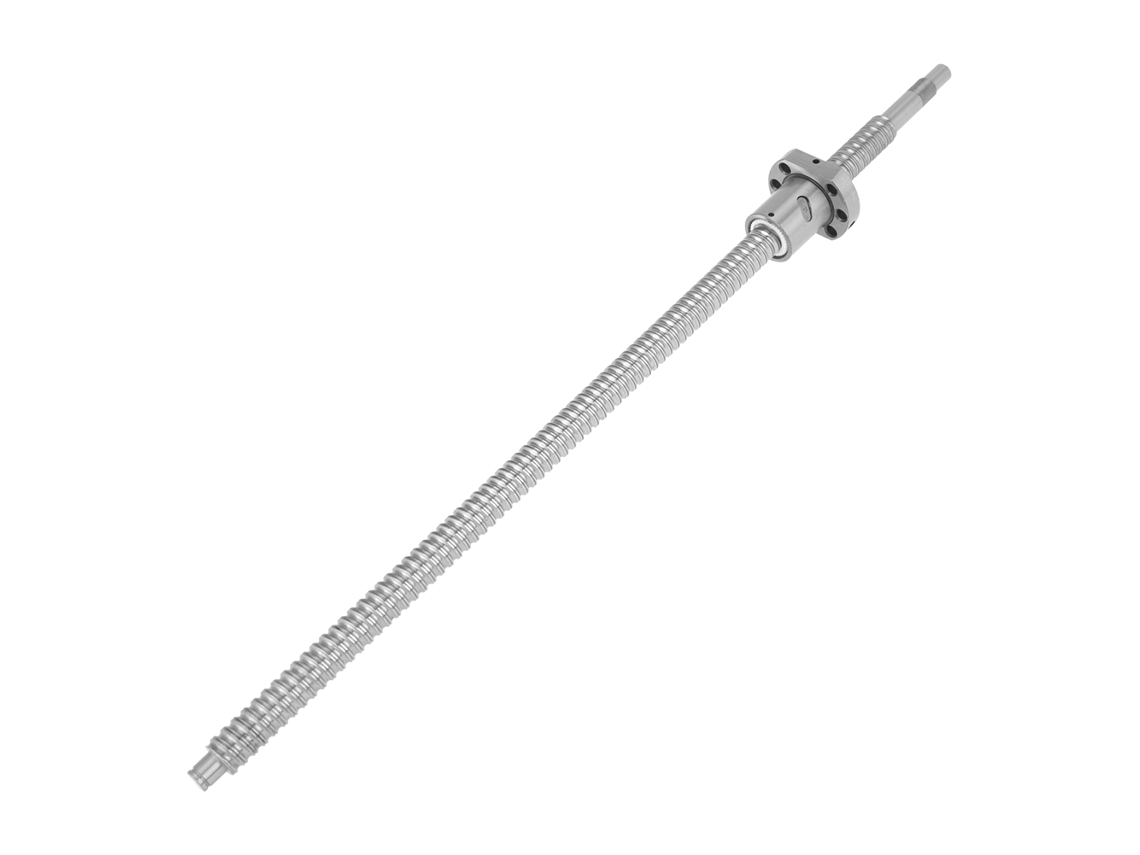 Fuso de esferas helicoidal SFU1605 com porca antirretorno sem suportes laterais 500 mm