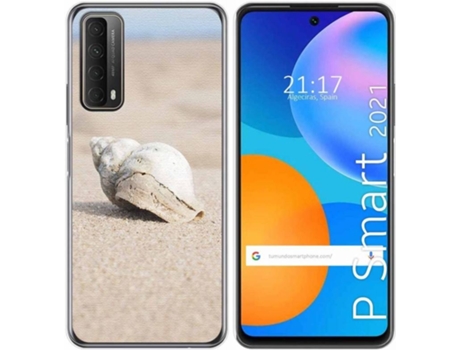 Carcasa Huawei P Smart 2021 TUMUNDOSMARTPHONE Concha Multicolor