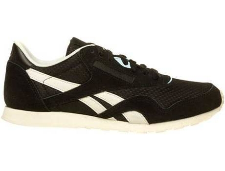 Zapatillas REEBOK CL NYLON SLIM EP Mujer (36 - Beige y Negro)