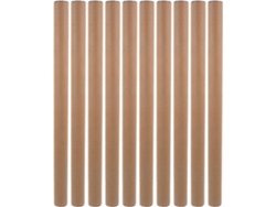 Paquete De 10 Tubos De Papel Kraft Para Pósteres E Impresiones, 2,5 Cm De Diámetro.