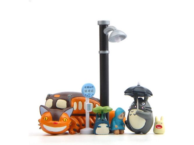 Figuras EASTVAPS Totoro Mei Gao (7 Piezas)