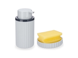 Set de Cocina 3 Piezas Gris Plástico KINVARA