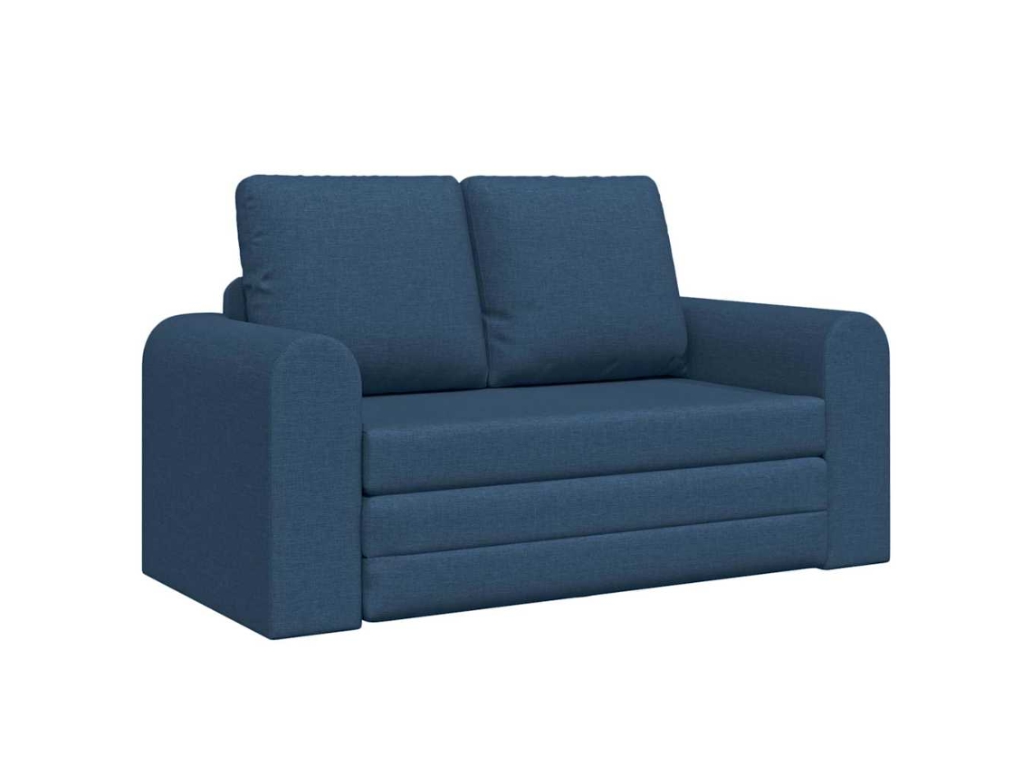 Sofá Cama | Sofá De Salón | Sofá De Descanso 60cm Azul Tela