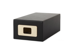 Box Pilates Cuore Pilates – Accesorio En Madera Maciza, Acolchado Eva Alta Densidad, Tapizado Negro Lavable