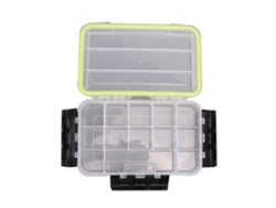 2026rebe-caja De Almacenamiento De Plástico Transparente Con Divisorio Removible Para Accesorios De Pesca Y Anzuelos