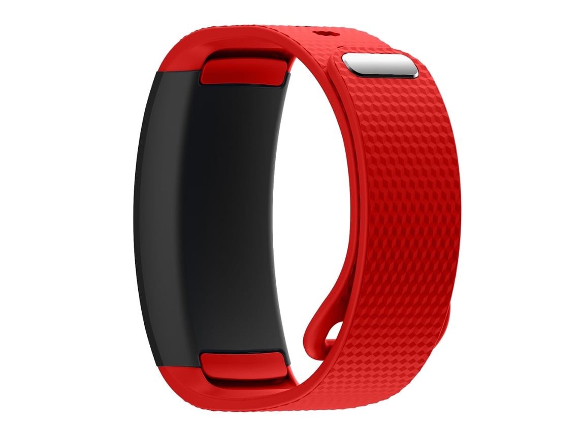Correa de Silicona flexible para Samsung Gear Fit2 - tinto
