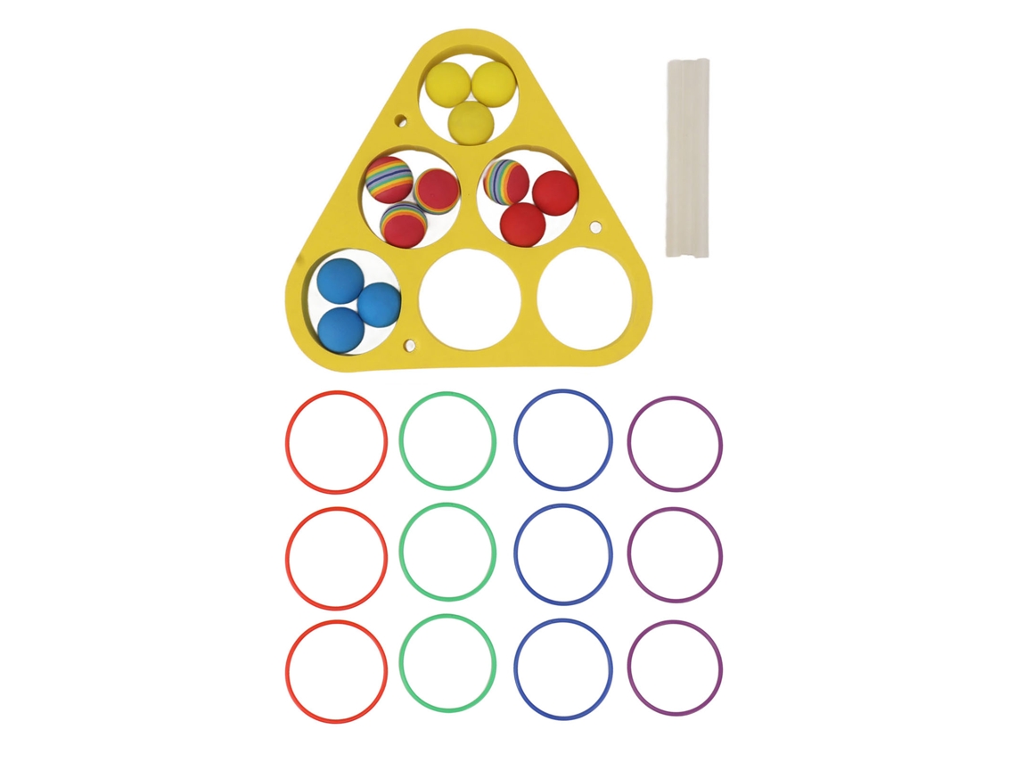 Juego de billar de lanzamiento de aros de EVA para niños y adultos