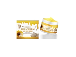 Crema reafirmante facial con veneno de abeja para rostro y cuello.