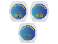 Separadores De Pantalla De 3 Alambres, Herramienta De Corte De Pantalla, Acero, 100 M, 0,08 Mm, Para Separar Pantallas