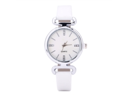 Reloj Analógico De Cuarzo De Lujo Para Mujer Lvpai Con Diamantes De Imitación, Color Plata Y Negro.