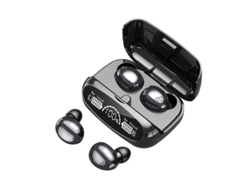 Auriculares Inalámbricos Bluetooth Yizhood Con Graves Potentes, Resistentes Al Agua, Carga Usb-c, Cancelación De Ruido, Color Negro
