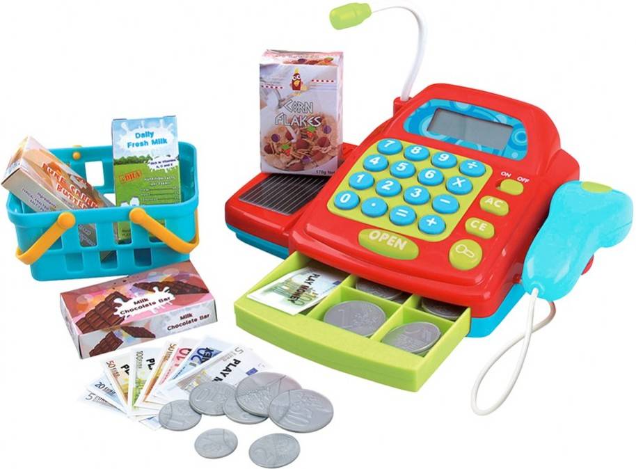 Caja Registradora de Jugar PLAYGO Elétrica (14cm)