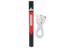 Rebe-linterna Pluma Usb Carga 3 Fuentes Led Diseño Clip Amplia Uso Reparación Hospital Roja