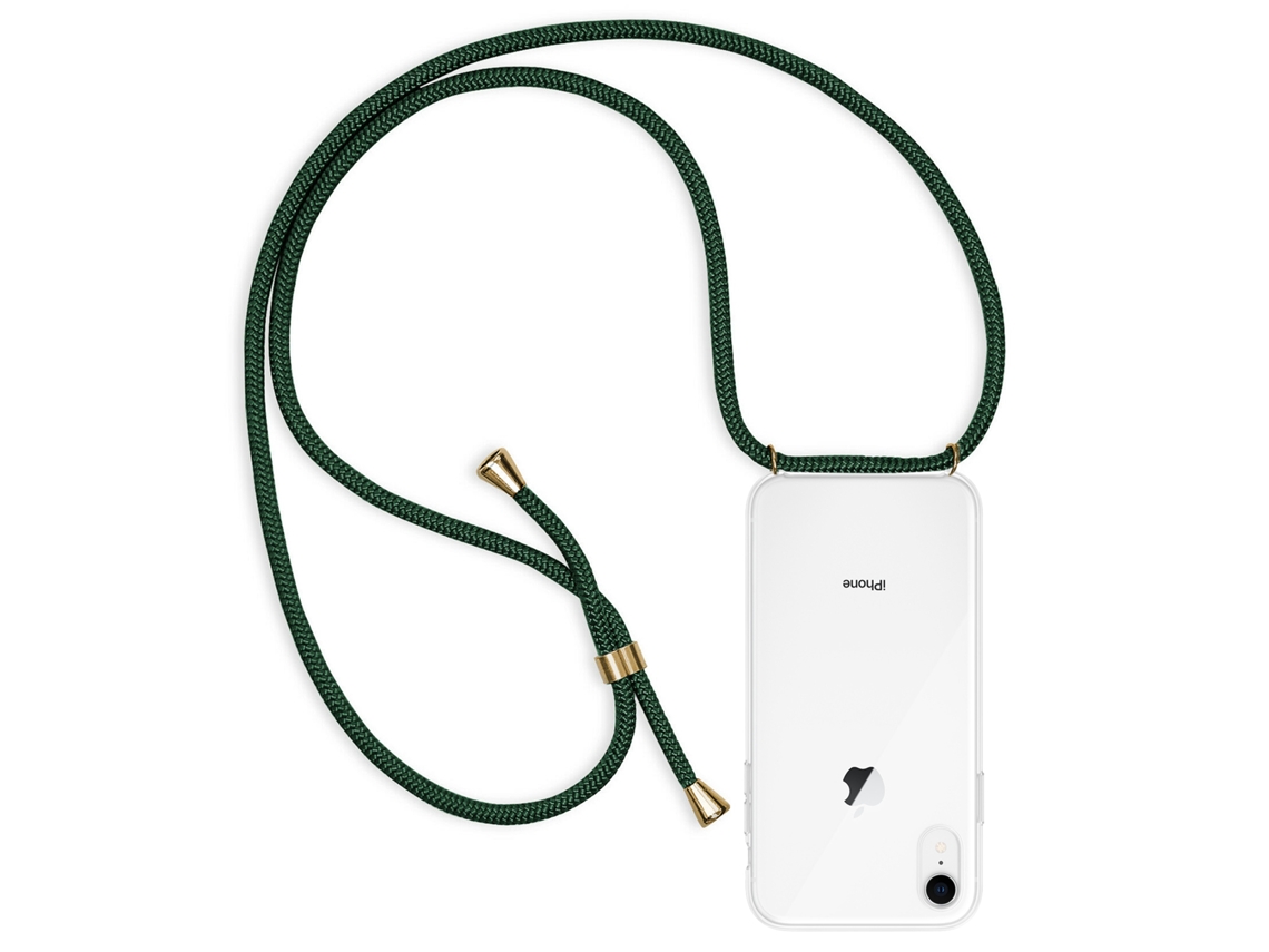Carcasa Transparente Iphone Xr Con Colgante De Nylon. Accesorio De Moda, Ajuste Perfecto Y Máxima Protección