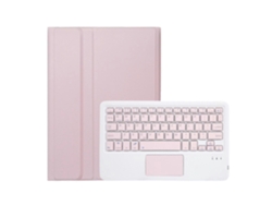 Ah25-a Funda de cuero ultradelgada y desmontable para tableta con teclado Bluetooth y panel táctil.