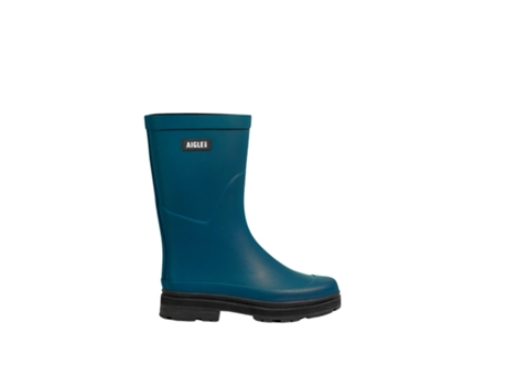 Botas de Mujer AIGLE Lluvia Mid Rain Azul (40)