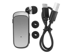 Auriculares Inalámbricos Retráctiles Bluetooth 5.2 Con Clip - Cómodos Para Deportes, Actividades Al Aire Libre Y Conducción - Negro Degradado