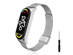 Pulsera De Reemplazo (acero Inoxidable Impermeable Con Herramienta) Correa De Metal Mi Band 7