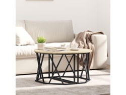 Mesa De Café Sonoma Oak 80x80x42 Cm Madera Ingenierizada