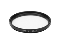 Filtro De Lente Estrella 55mm Para Cámara, Filtro De Lente Estrella Para Canon