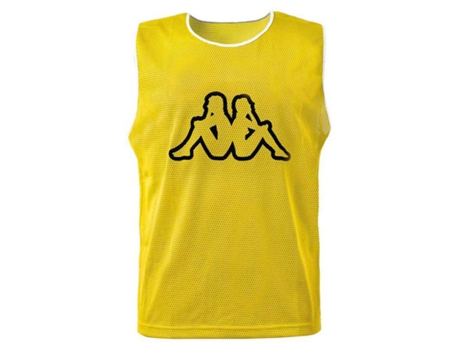 Camiseta de Hombre para Fútbol KAPPA Sin Mangas Nipola Amarillo (XL)