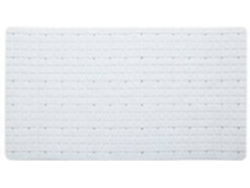 Alfombra de Baño WJS (Blanco - 40 x 71 cm)