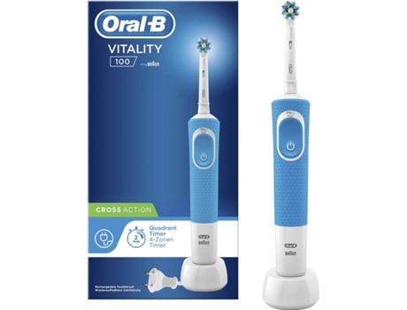 Cepillo de Dientes Eléctrico ORAL B Vitality 100 Azul