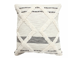 Cojín SIGNES GRIMALT Geométrico Blanco 45x10x45 cm