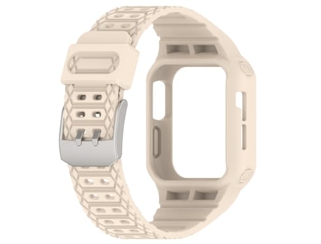 Correa de TPE para Apple Watch Series 8/7 41mm/6/5/4/SE/SE (2022) 40mm/3/2/1 38mm - beige