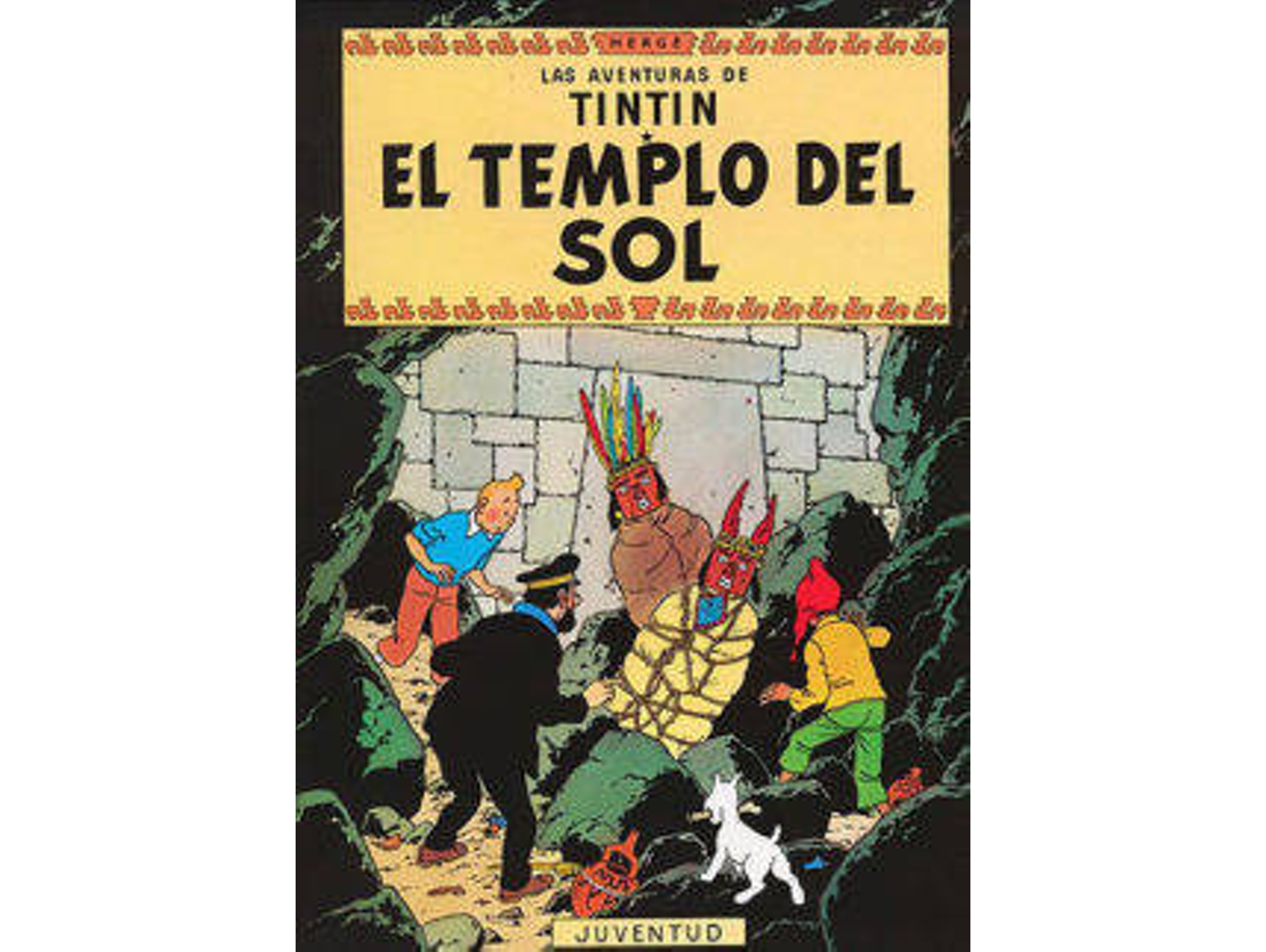 Libro Tintin: Templo del Sol de Hergé (13ª Edición)