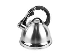 Tetera Feel Maestro Mr 1328 de acero inoxidable negro, 2,8 L, VETONEK