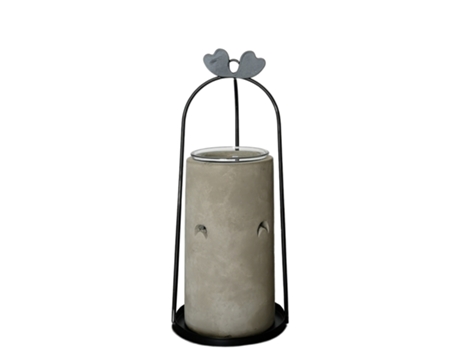 Quemador de Aceites Esenciales ZEN'ARÔME (Gris)