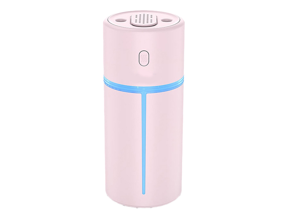 Humidificador portátil para coche, pequeño, de vapor frío, automático y silencioso, con USB, sin agua.