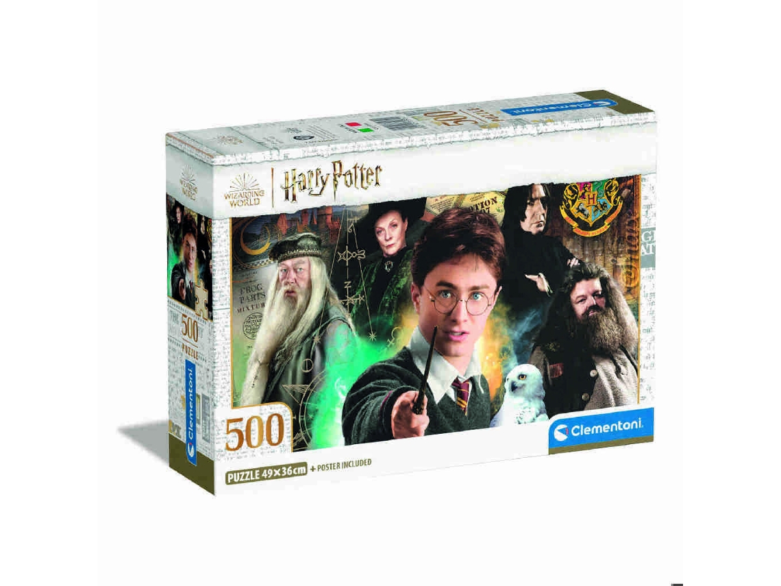 Puzzle CLEMENTONI Harry Potter (500 Piezas - Edad Mínima: 14 años)