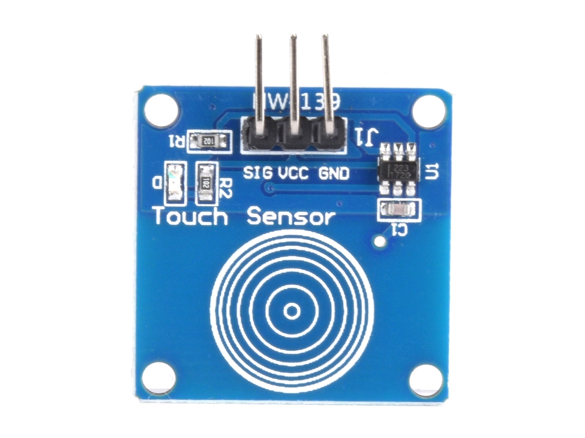 5 Piezas Módulo De Sensor Digital Ttp223b Módulo De Interruptor Táctil Capacitivo
