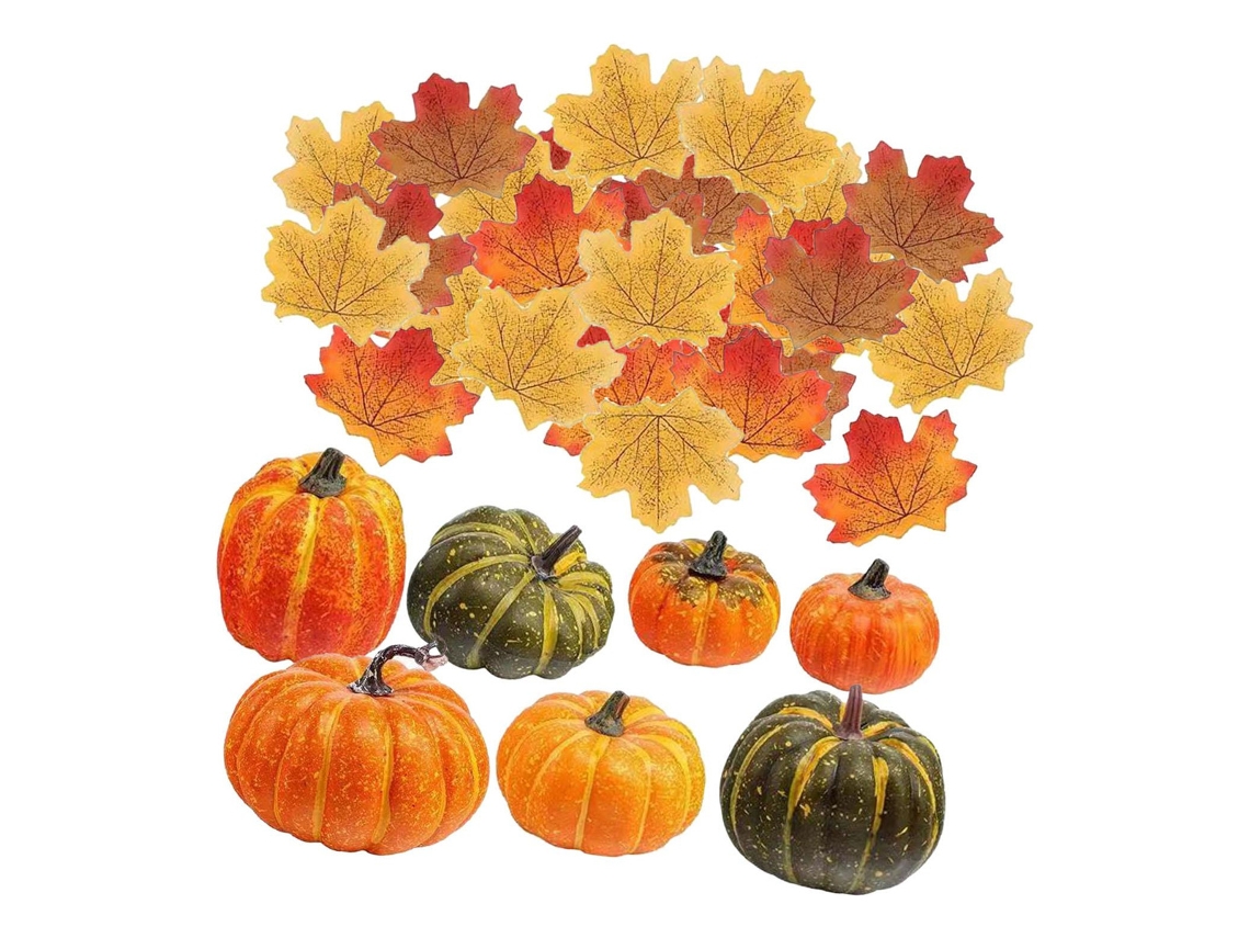 Decoraciones de calabaza de otoño Calabazas de otoño Paraslowmoose