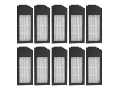 Kit de filtro hepa de ar de substituição 10 peças para ecovacs deebot série x1